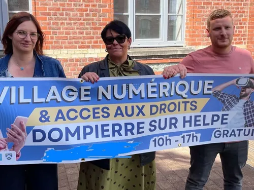Dompierre-sur-Helpe : un village numérique jusqu’à 17h