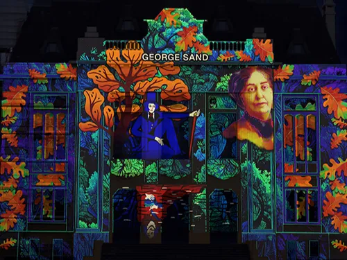 Un mapping vidéo à Aulnoye-Aymeries