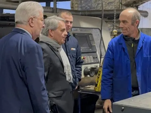 Saint-Michel : Xavier Bertrand cherche un repreneur pour les fonderies
