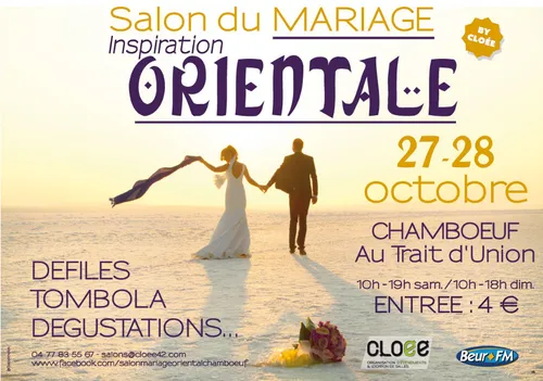 Salon du mariage inspiration orientale