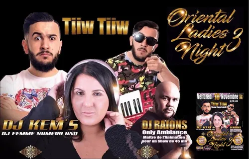 Gagnez des places pour l'Oriental Ladies Night 3