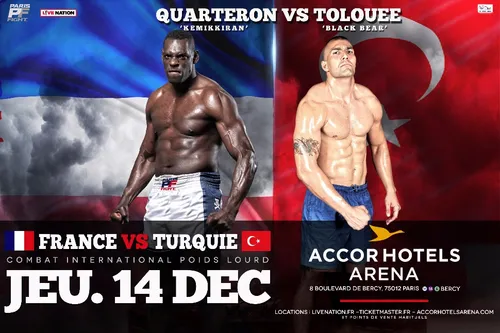 Patrice Quarteron (France) vs Sean Tolouee (Turquie)