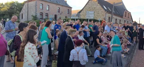 Plus de 800 spectateurs ce vendredi soir pour le nouveau spectacle...