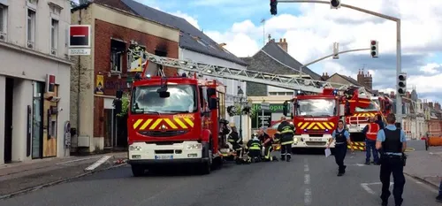 Violent incendie dans le centre-ville de Fourmies : 2 habitations...