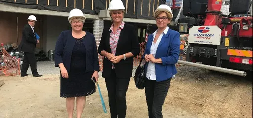 Le collège Montaigne de Poix du Nord est en pleine rénovation