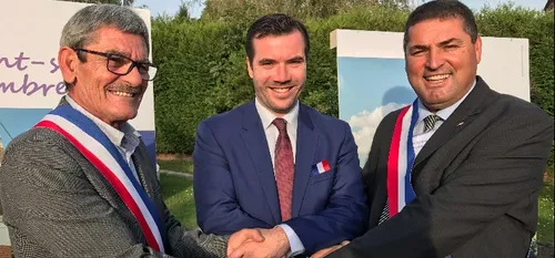 Pont-sur-Sambre/Bachant : le nouveau pont a été accueilli en grande...