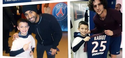 Maubeuge - Jules a passé une soirée avec des joueurs du Paris...