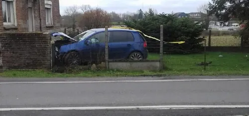 Nouvel accident à Bas-Lieu au lieu-dit Les 3 Pavés"