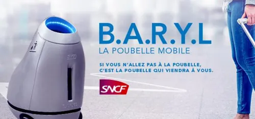 BARYL, la poubelle qui vient à vous était à Lille