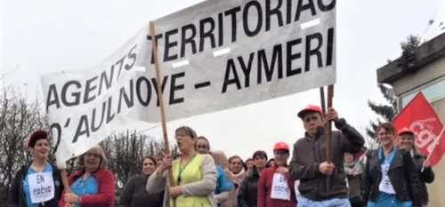 Val de Sambre : La Fonction Publique dans la rue