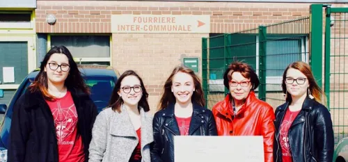 Maubeuge - Un chèque de 1045,66€ pour la SPA de la part de...