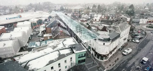Aulnoye-Aymeries - La couverture de la rue piétonne promise pour le...