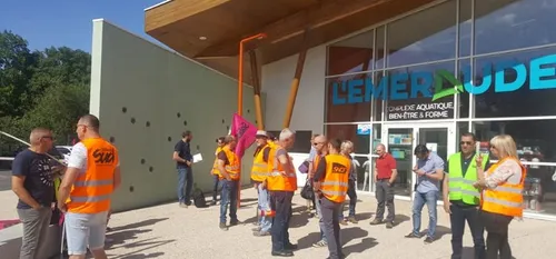 Louvroil - Un salarié de l'Émeraude, membre du syndicat Sud,...