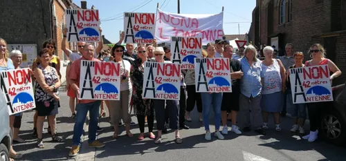 Gommegnies - "Non à l'antenne-relais", des habitants s'opposent au...