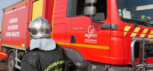 La Longueville - Une grange désaffectée s'est partiellement...