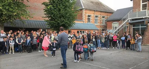 L'heure de la rentrée à l'Ecole Primaire d'Avesnelles