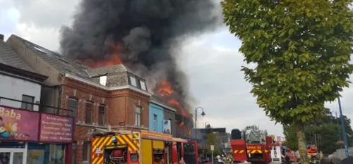 Incendie à Erquelinnes