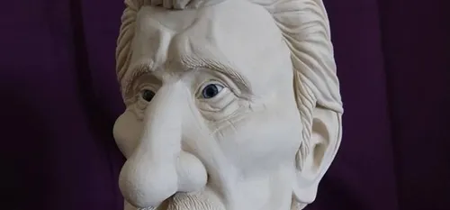 Une caricature  hommage à Johnny Hallyday par Laurent Jouart