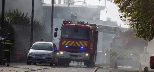 Un incendie dans l'extension d'une habitation à Aulnoye-Aymeries