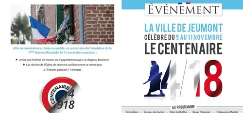 Centenaire 14-18 : Série de commémorations à Jeumont