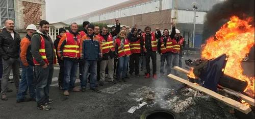 Aulnoye-Aymeries - En grève depuis jeudi, les salariés de Vallourec...
