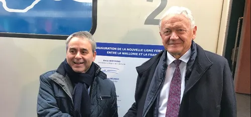 (VIDEO) 20 ans après, la ligne ferroviaire Maubeuge - Namur réouvre...