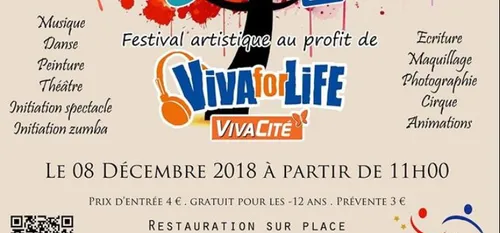 Erquelinnes : Un festival d'Art pour "Viva For Life"