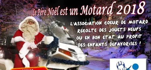 Le Père-Noël est à moto cette année encore