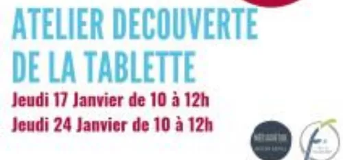 Atelier : apprendre à maîtriser un smartphone ou une tablette.