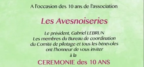 Les "Avesnoiseries" fêtent leurs 10 ans.