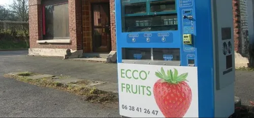 De nouveaux distributeurs de fruits et légumes.