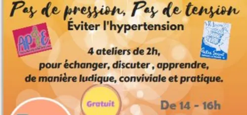 "Pas de pression, pas de tension" : 4 ateliers à Ferrière-la-Grande.