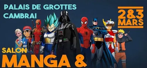 Le Manga s'installe au Palais des Grottes de Cambrai