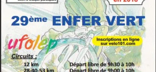 Les inscriptions pour "l'Enfer Vert" sont ouvertes.