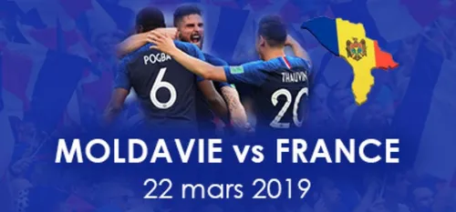 Ils partent à 5 en Moldavie pour supporter l'équipe de France