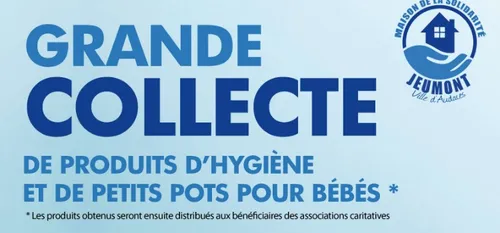 Solidarité : Grande collecte à Jeumont jusqu'au 22 mars.