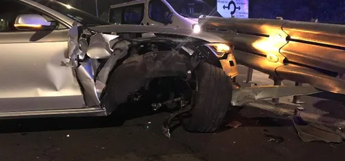 Feignies - Spectaculaire accident hier soir à hauteur des travaux...