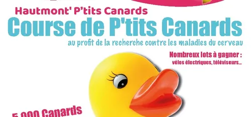 5000 canards en plastique sur la Sambre pour la bonne cause !