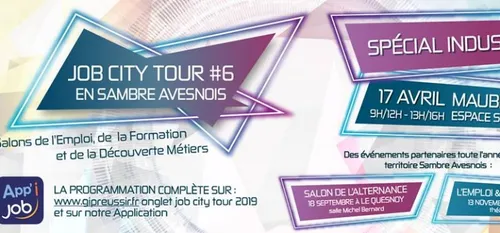 Emploi : le "Job City tour" à Maubeuge, sous le signe de l’industrie