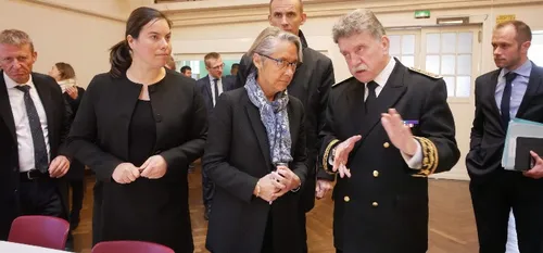 Élisabeth Borne en visite sur le territoire "100 millions d'euros...