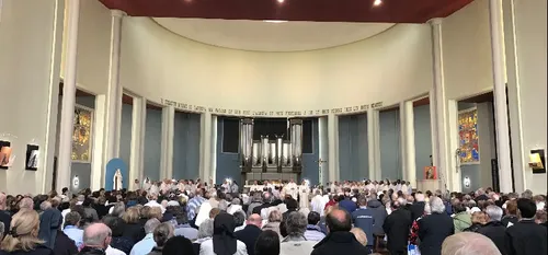 Maubeuge - Après l'incendie de Notre-Dame de Paris, les fidèles...