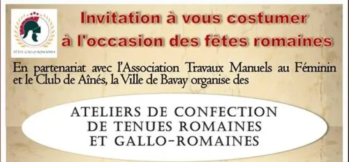 Bavay : Confectionnez votre costume de romain !
