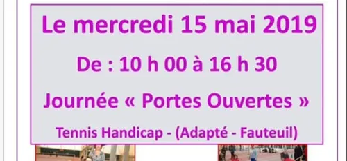 Maubeuge : Découverte du tennis handi a l’USM Tennis