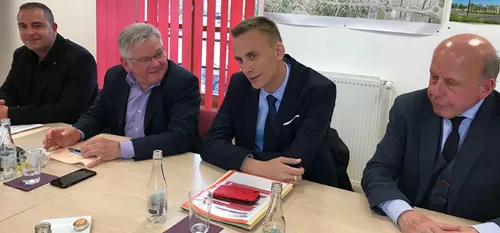 Hautmont - Une Aire de Grands Passages en construction