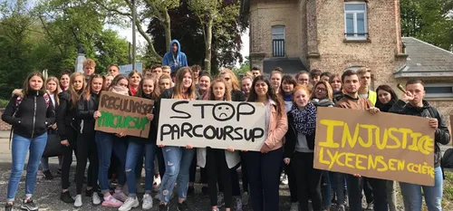 ParcourSup - 2ième manifestation des lycéens Bac Pro à...