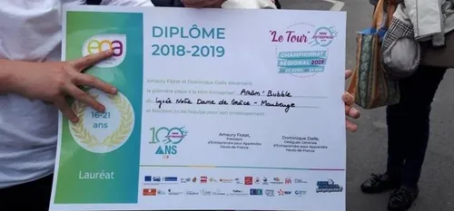 Maubeuge : 10 lycéens récompensés pour leur création de mini...