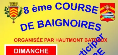 Hautmont : des courses de baignoires au port