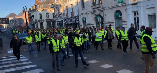 Maubeuge - La manifestation des Gilets Jaunes de ce samedi...