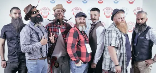 Championnat de France de Barbe : Jocelin et sa barbe de 25 cm y...