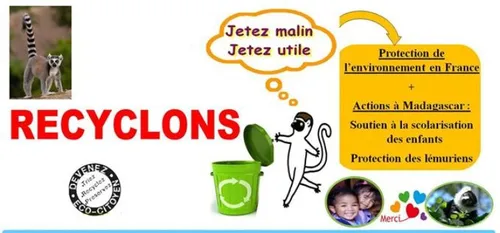 Sauver des Lémuriens de Madagascar en récupérant les stylos usagers